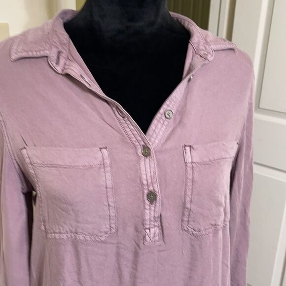 #280 Dress long sleeve. Shirt dress - Picture 2 of 4